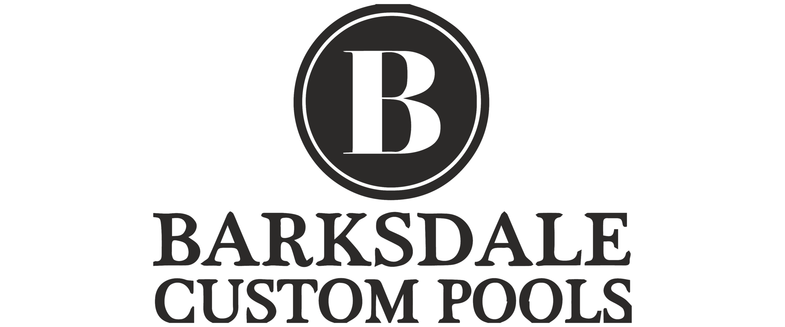 Barksdale Custom Pools Logo