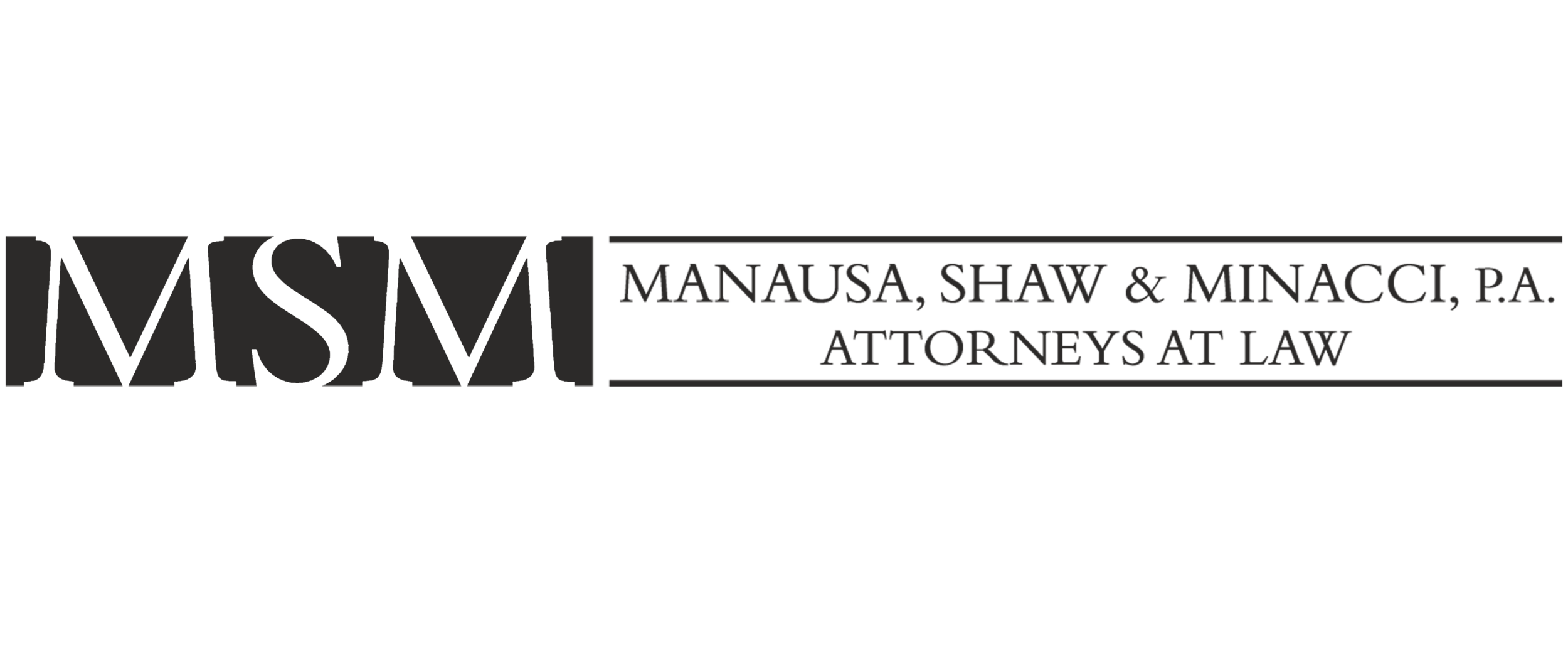 Manausa, Shaw, &amp; Minacci, P.A. Logo