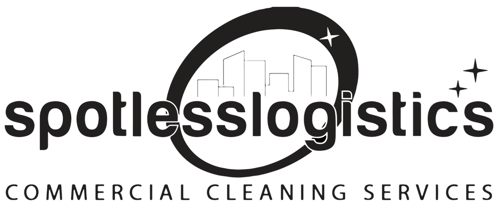 Spotless Logistics Commercial Cleaning Services Logo